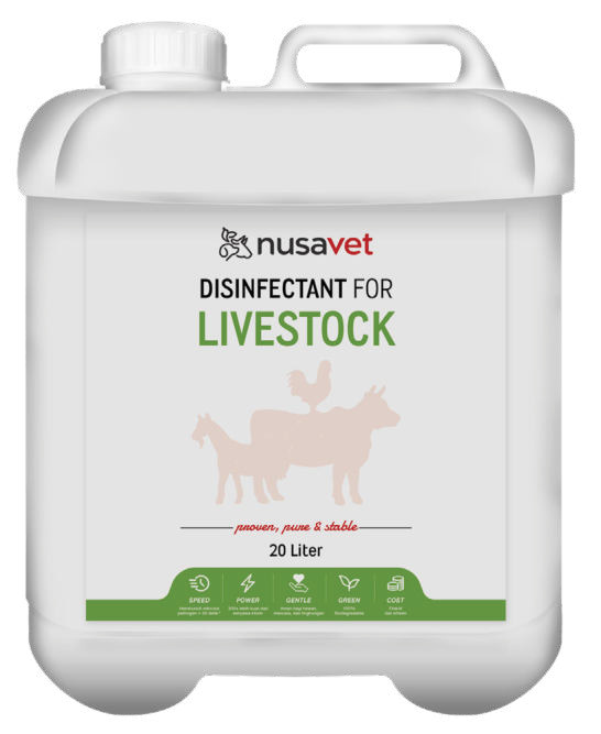 Contoh kemasan disinfektan biosekuriti